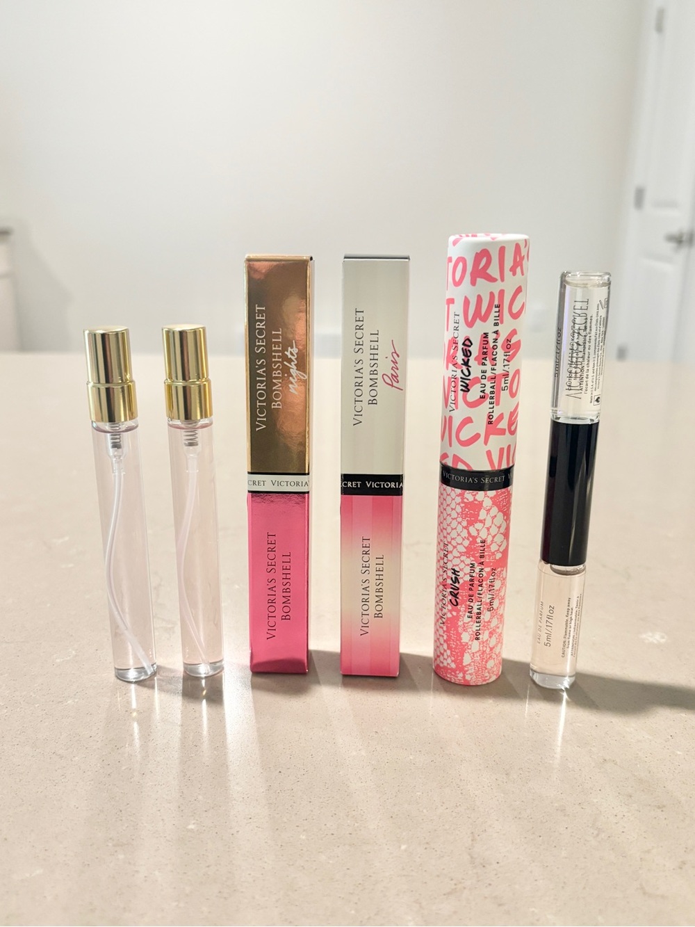 Victorias Secret Dual Rollerball Set Bombshell Crush New Travel VS